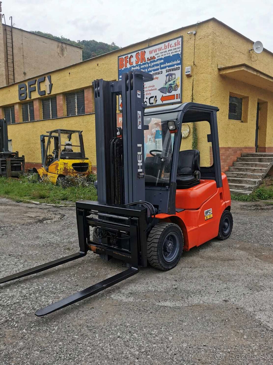 Heli CPCD25, diesel ISUZU, polokabína, triplex, pozicionér - 4