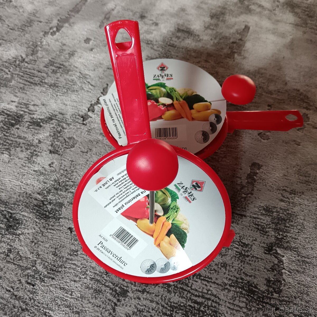 Pasírovač na zeleninu plast - 4