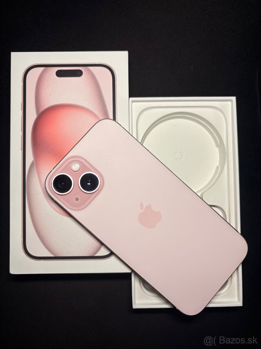 Iphone 15 128GB Rúžový - 4