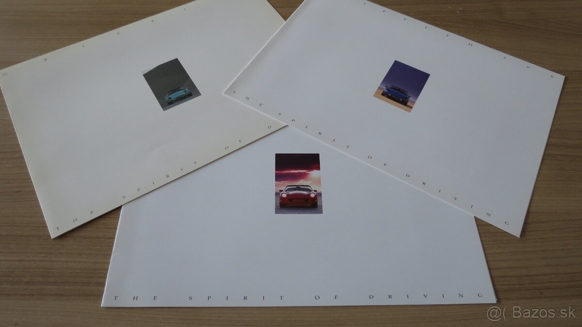 Prospekty Rover, Triumph, TVR, Lotus - od 50. let. - 4