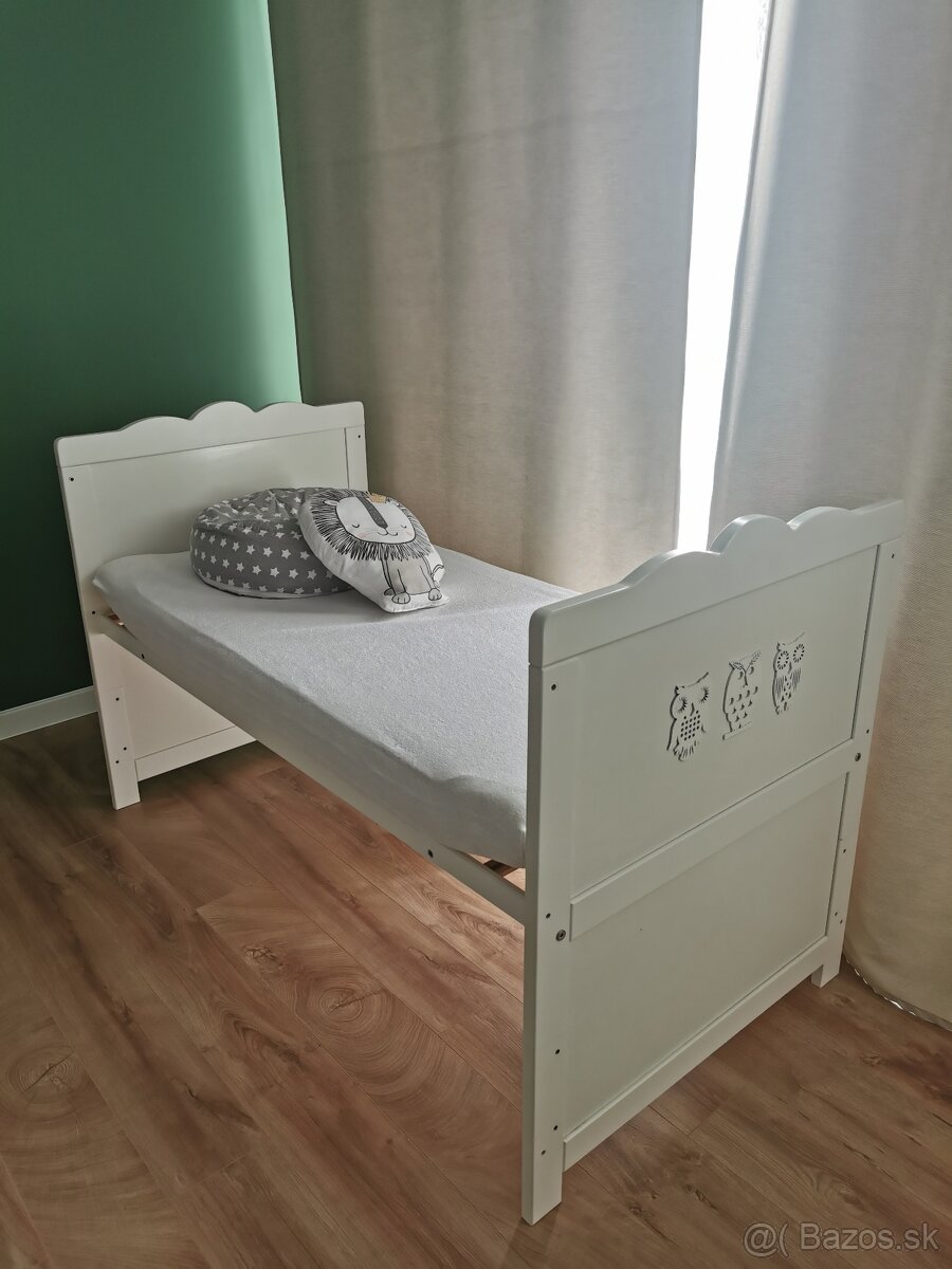 Klups Marsell 140x70 White detská postieľka - 4