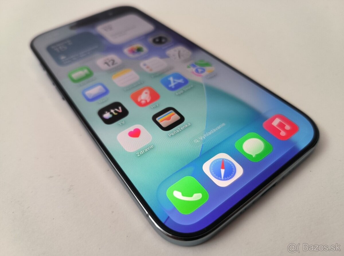 apple iphone Air 256gb Sky Blue / Batéria 100% - 4