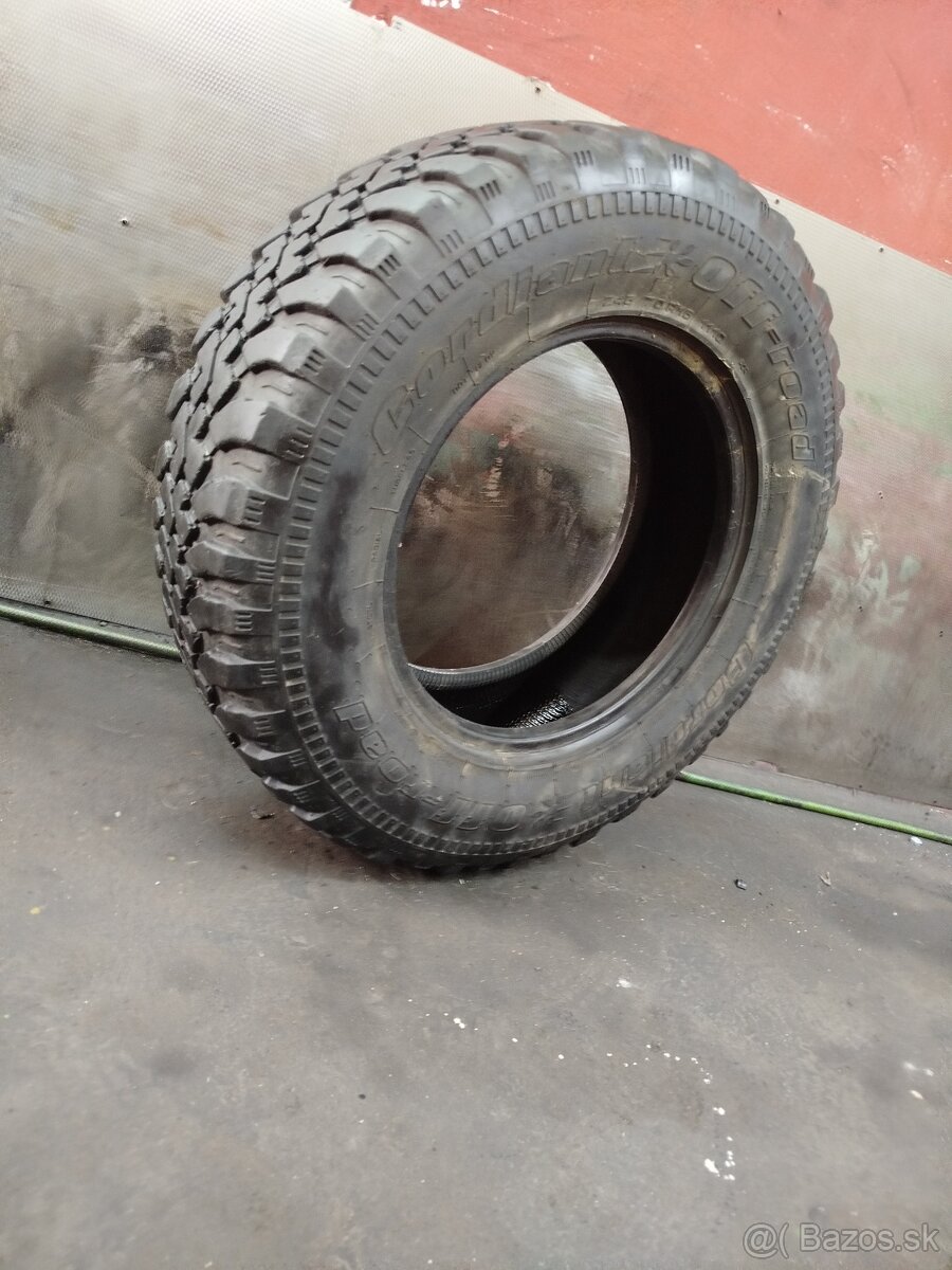Predám rezervu 245/70 R16 9mm cordiant offroad