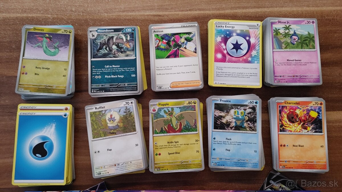 Predám original Pokemon karty 500ks - 4