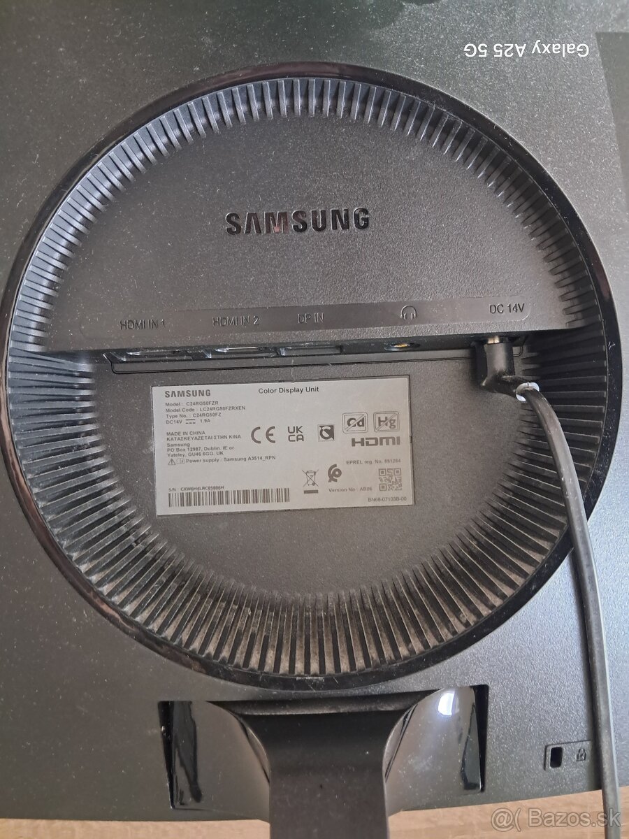 Samsung Odyssey CRG5 herný monitor - 4