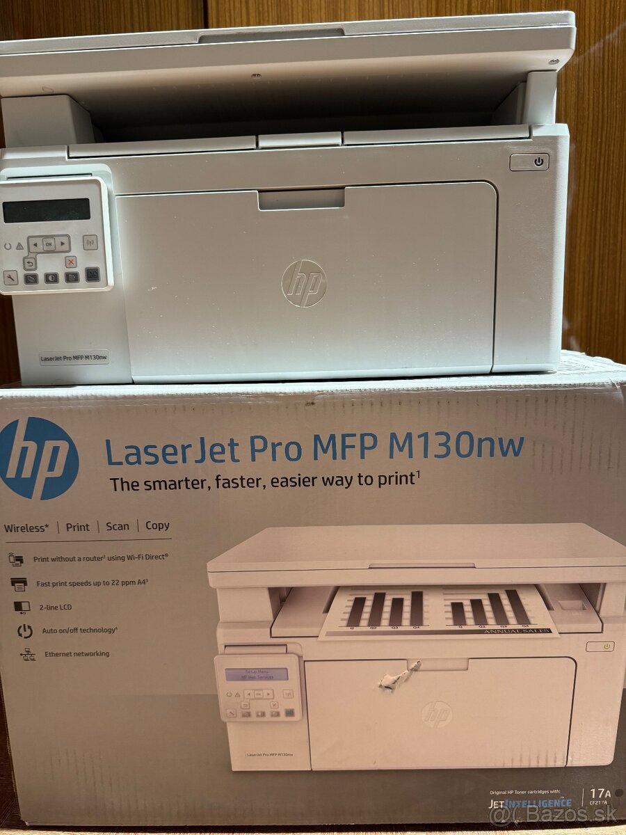 Nová, HP LaserJet Pro MFP M130nw - 4