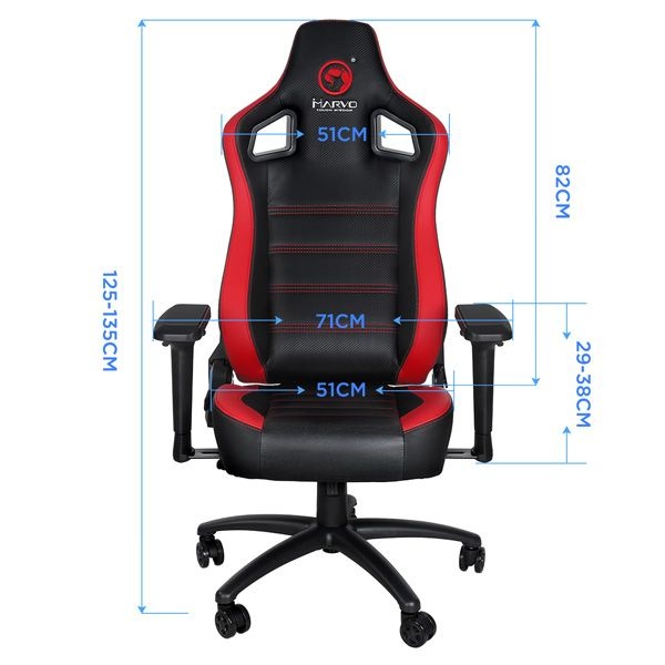 🎮 Nová(rozbalená) herná stolička MARVO CH-118 - 4