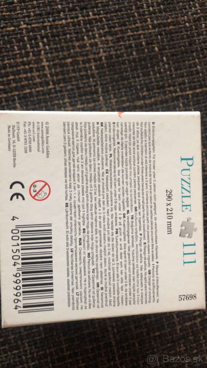 Anne Geddes Puzzle - 4