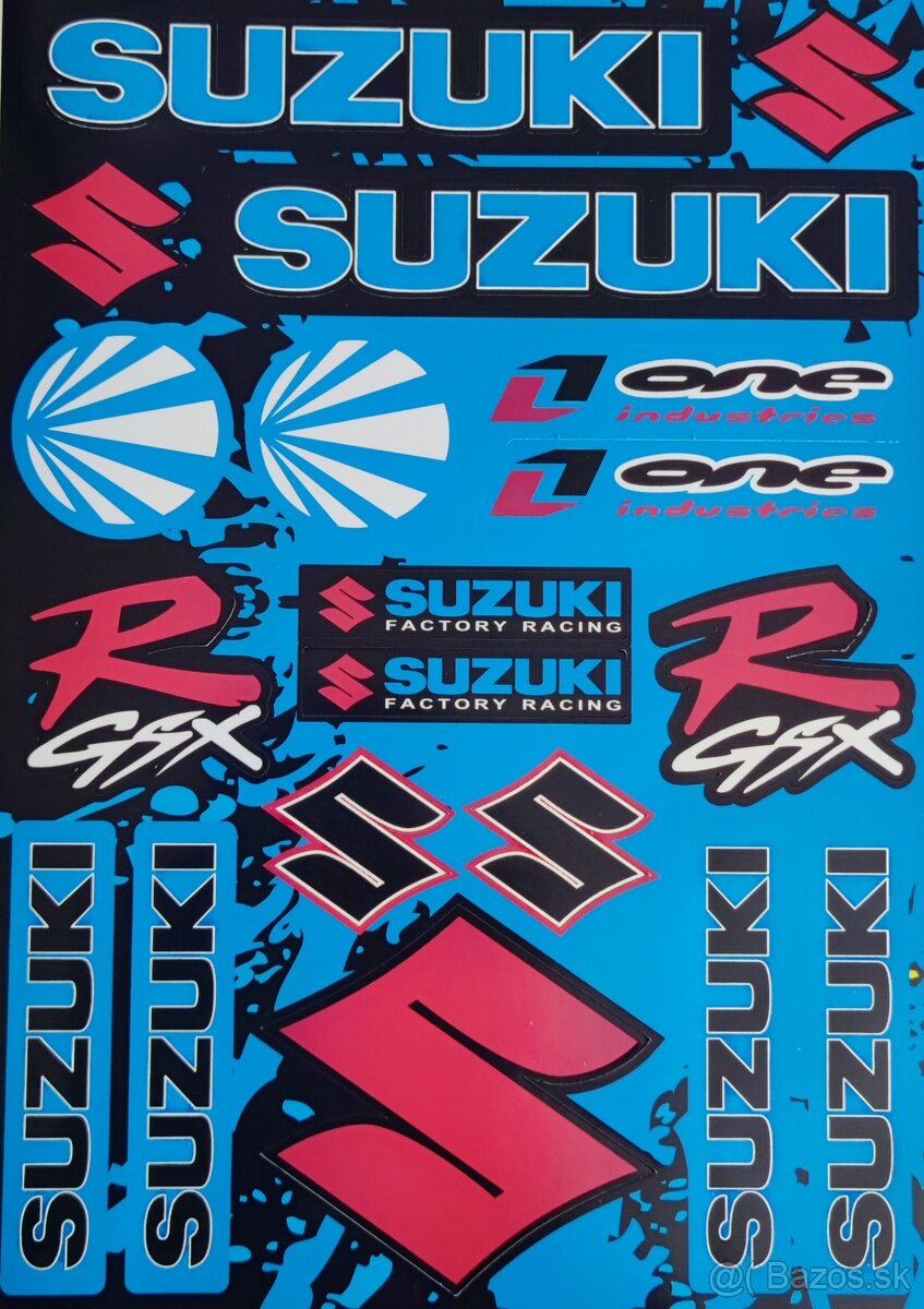 Predám nálepky Suzuki - 4