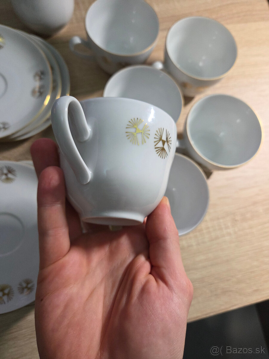 Kávová porcelánová súprava Bohemia - 4