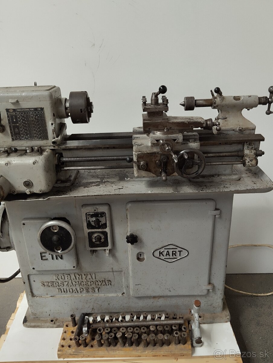 Sústruh E1N KART - 4