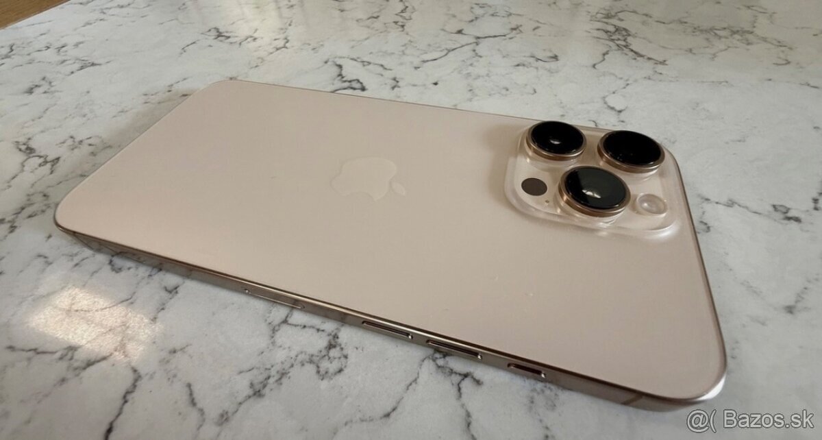 iPhone 16 pro max 256 púštny titán - 4