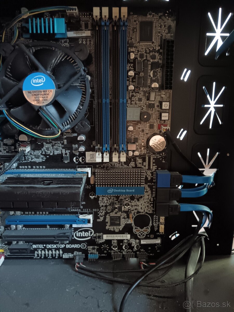 Serverová pc skriňa s doskou a i7 procesorom - 4