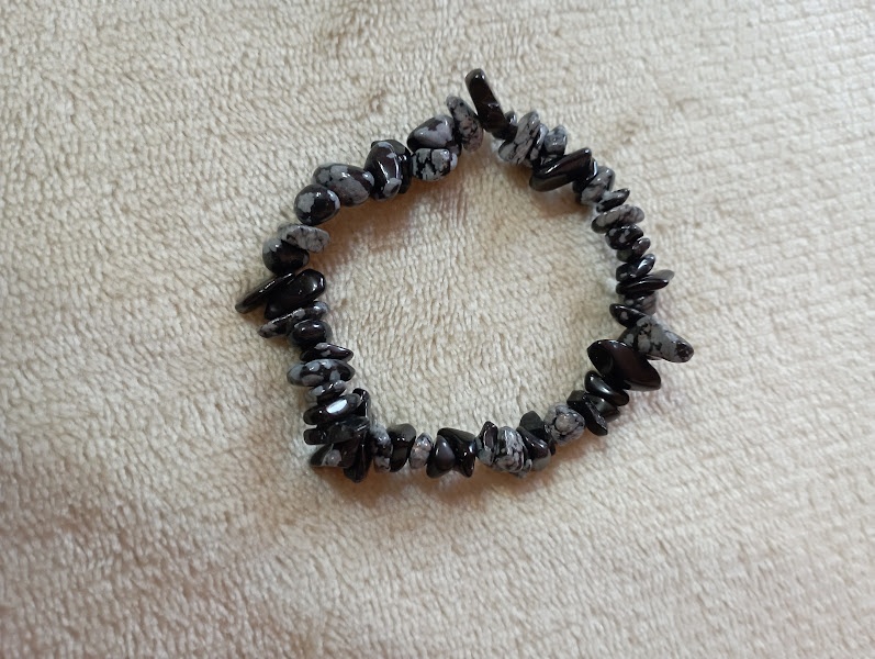 Náramok obsidián - 4