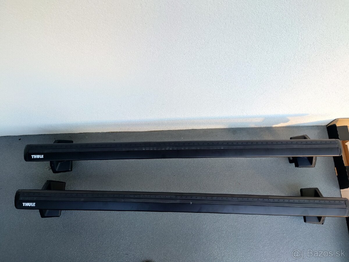 Thule WingBar Evo Black + Thule Proride 598 Black 2x - 4
