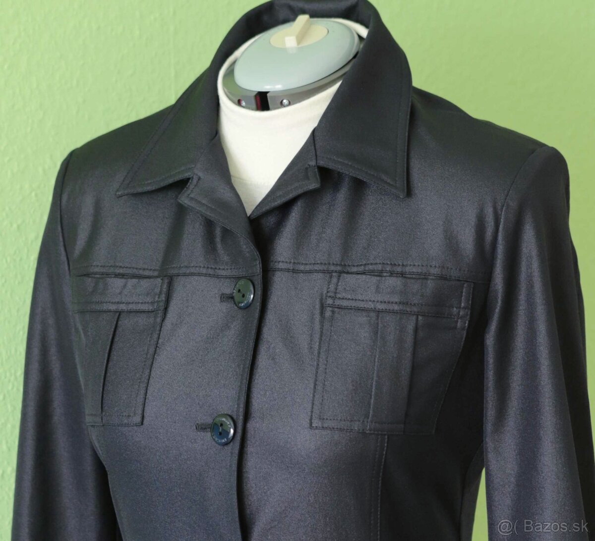 Nový čierny kabátik - sako veľ.40 - 4