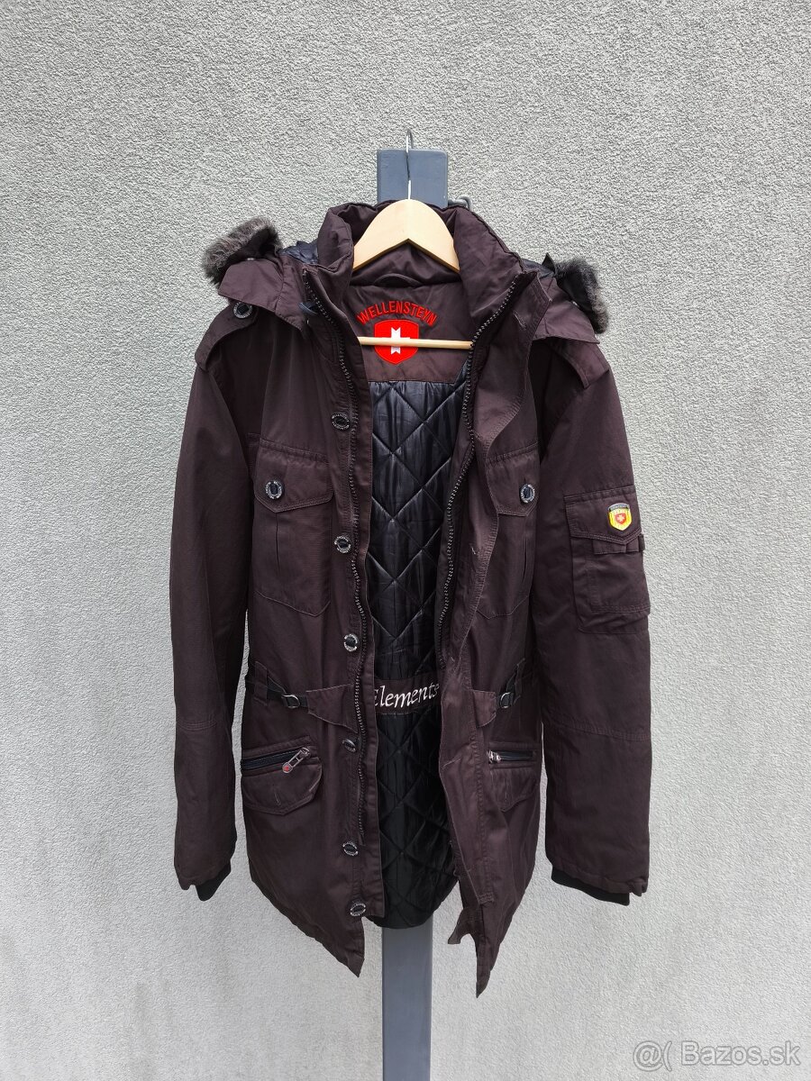 WELLENSTEYN luxusná pánska zimná bunda / parka ELMNTS - 4