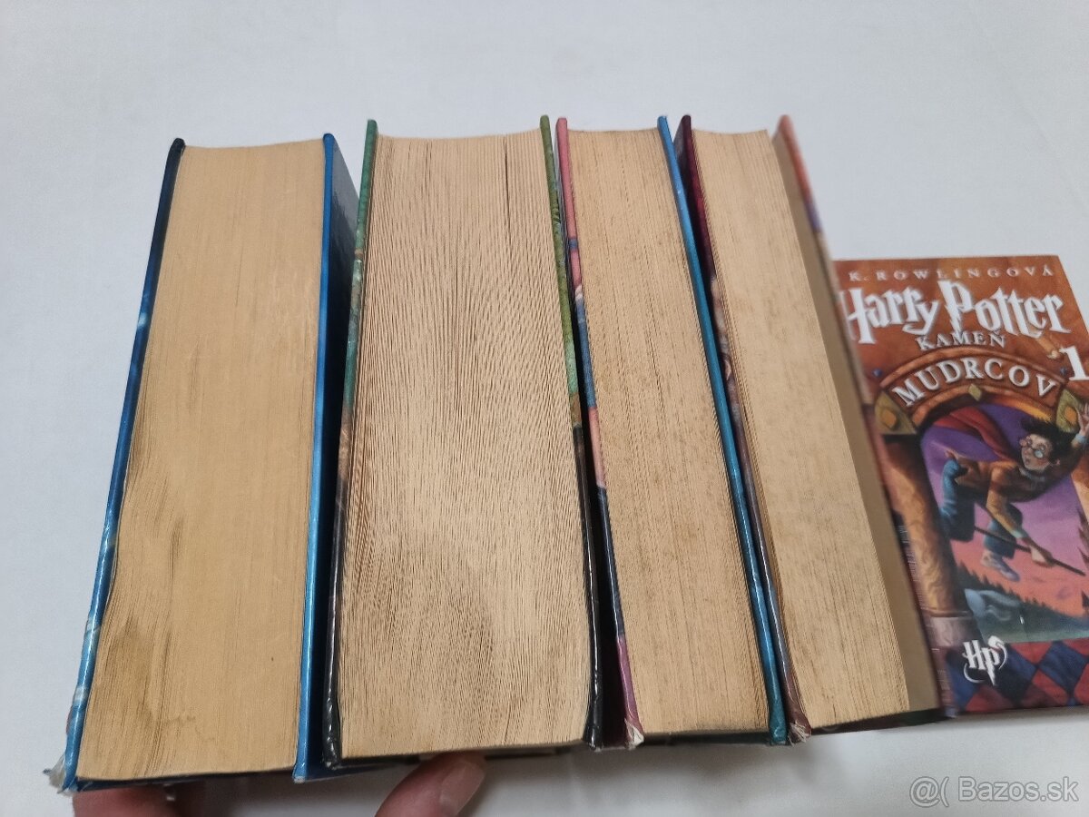 Harry Potter 1-5, prvé vydanie 2000-2003 - 4