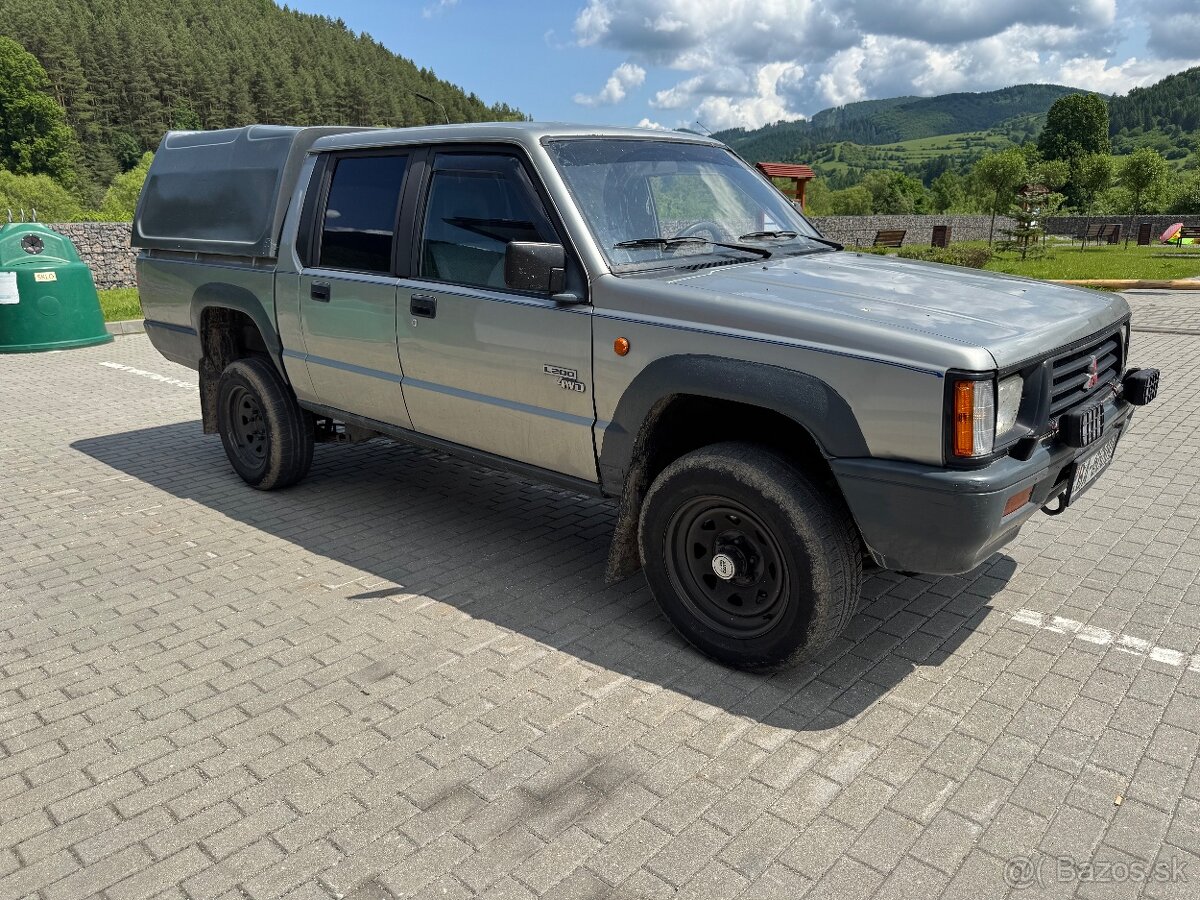 Predám mitsubishi l200 nová STK a ek - 4