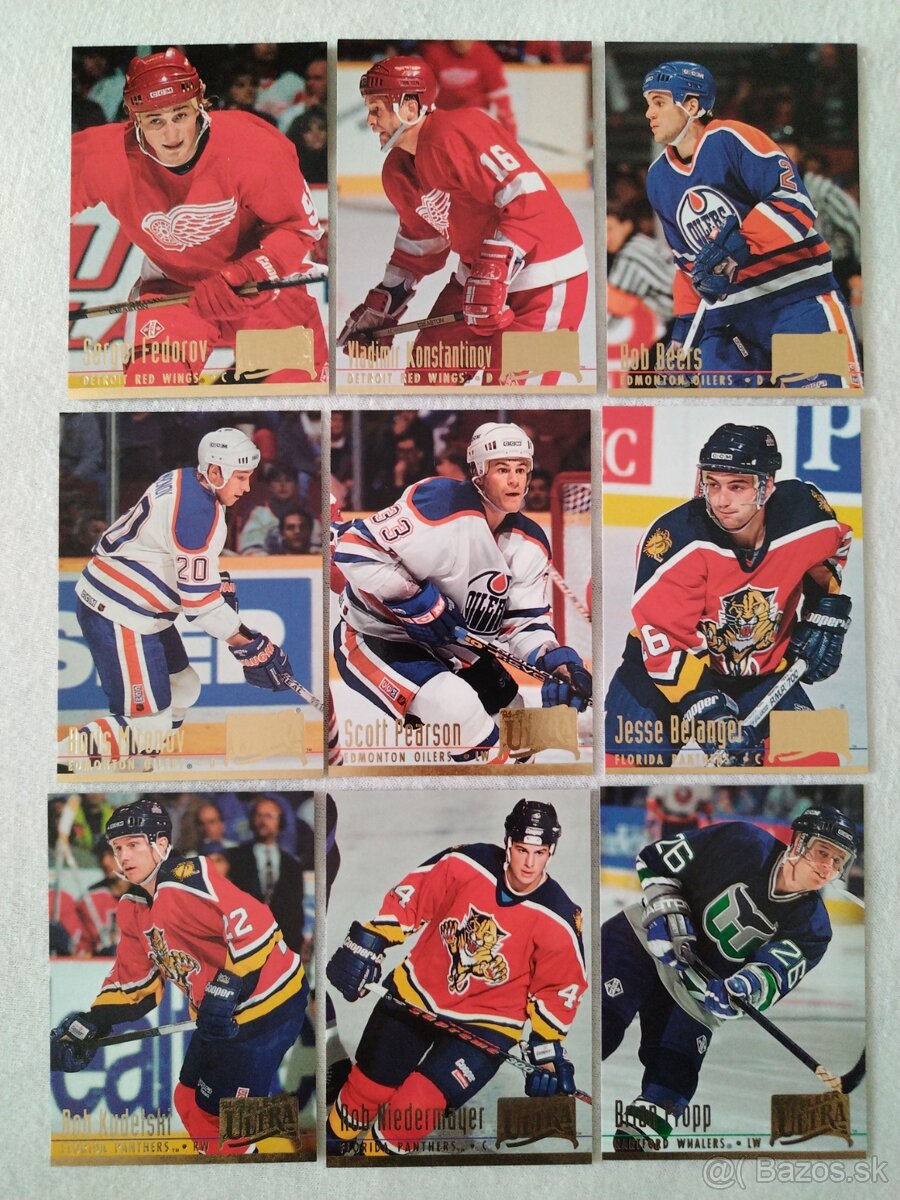 Hokejové kartičky Fleer ultra 94/95 - 4