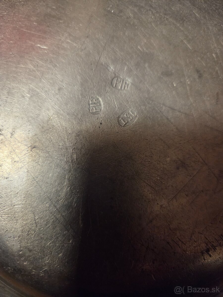 Barokový cínový tanier - 4