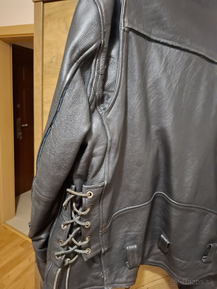 Motorkárska kožená bunda - 4