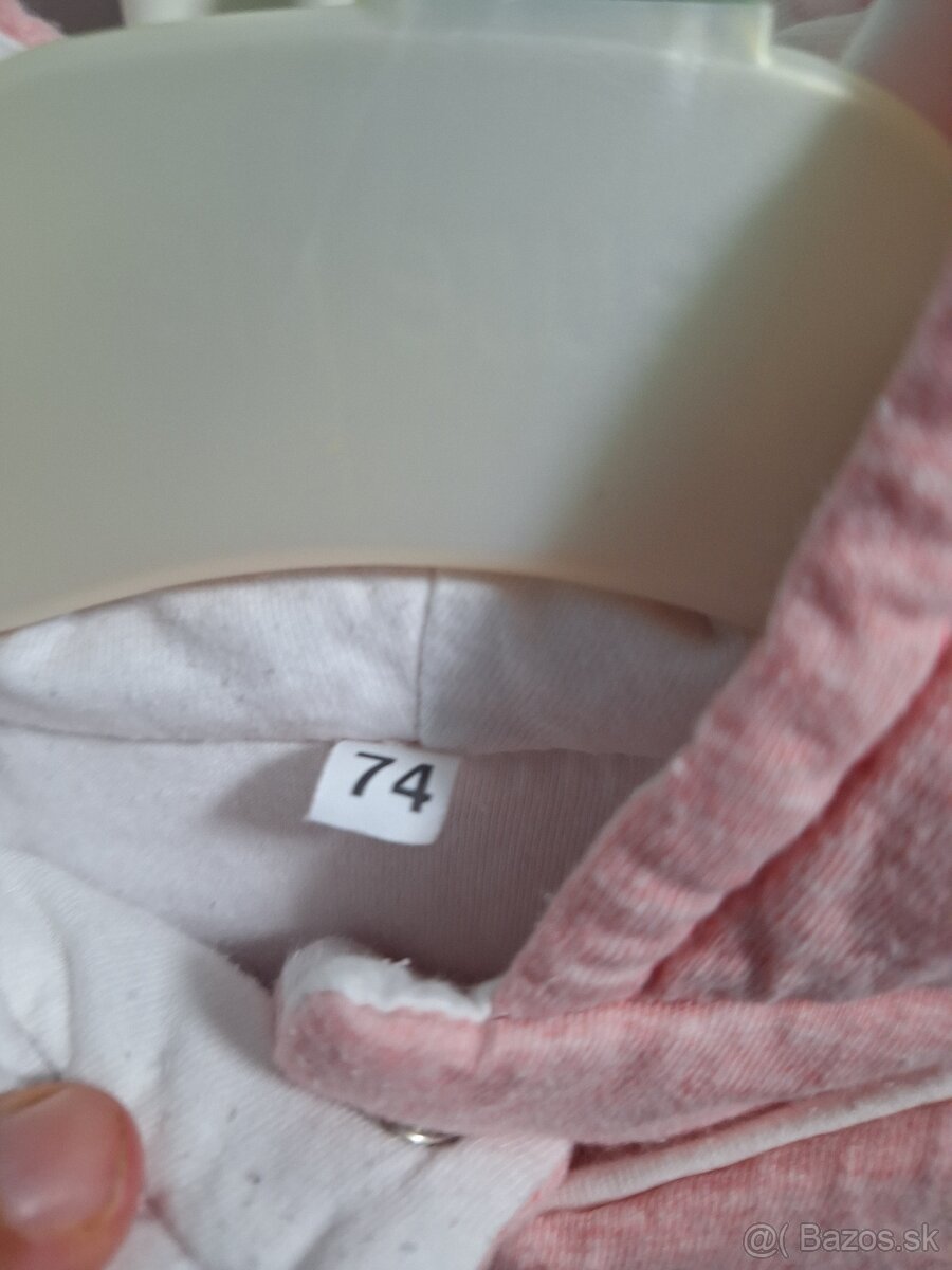 Overal kombineza newbaby 74 velkost 6-9 mesiacov - 4