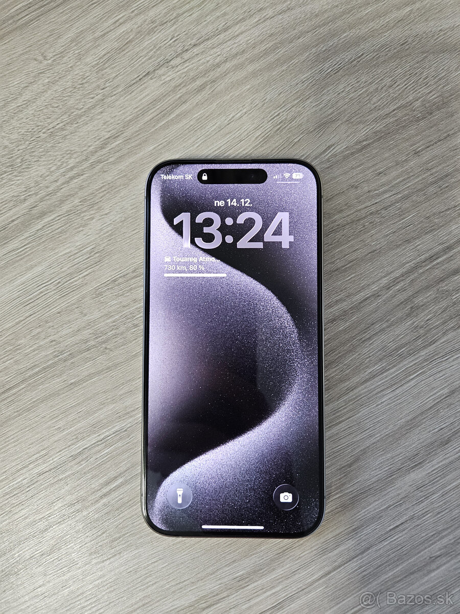 REZERVOVANÉ - Apple iPhone 15 Pro 256GB Natural Titanium - 4