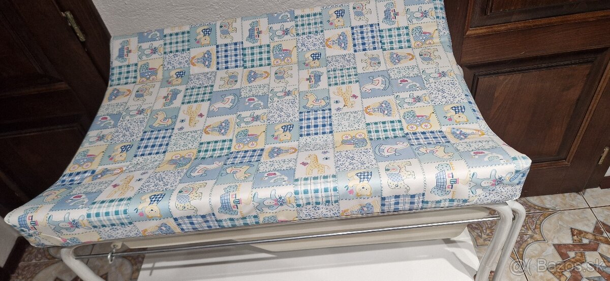 Retro prebaľovacia komoda,stolík s vaničkou - 4