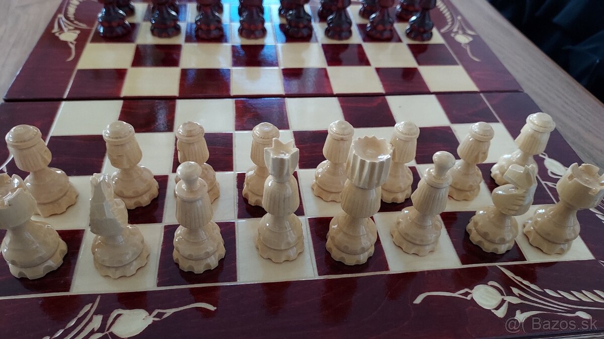 Drevené Šachy, šachovnica - 4