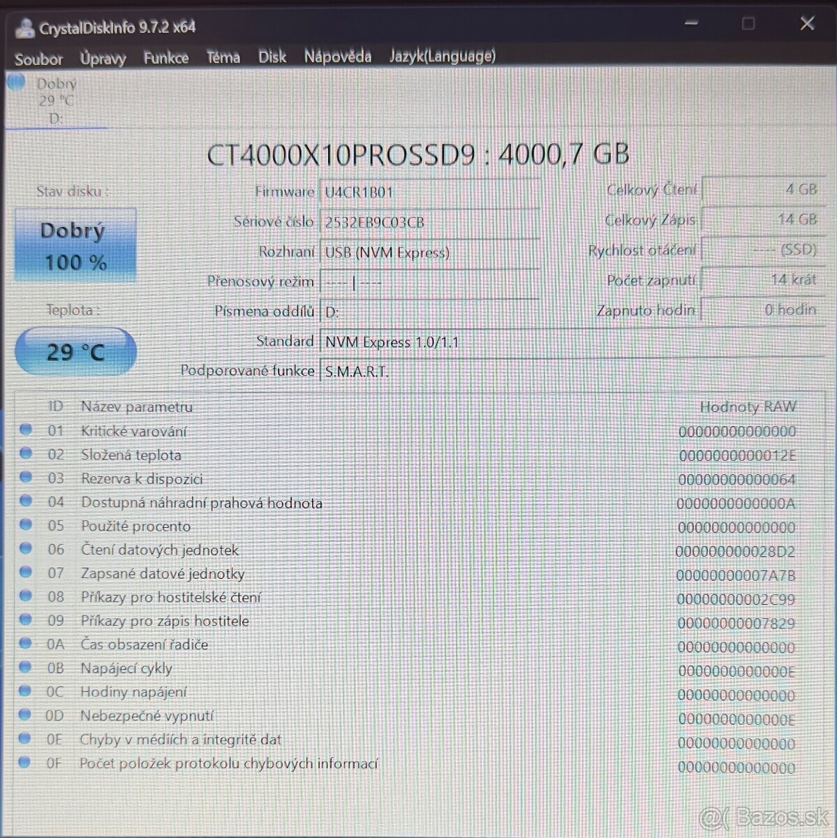 Crucial X10 Pro 4TB - 4