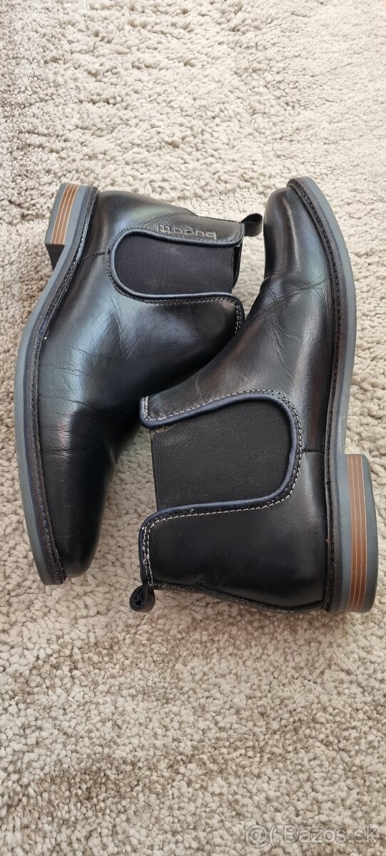 Pánska kožená obuv Bugatti - 4