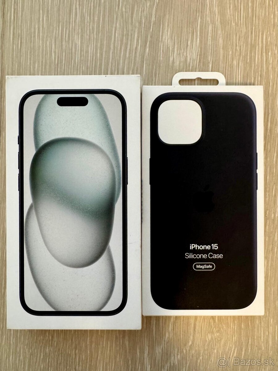 iPhone 15, 128GB Black - TOP stav - 4