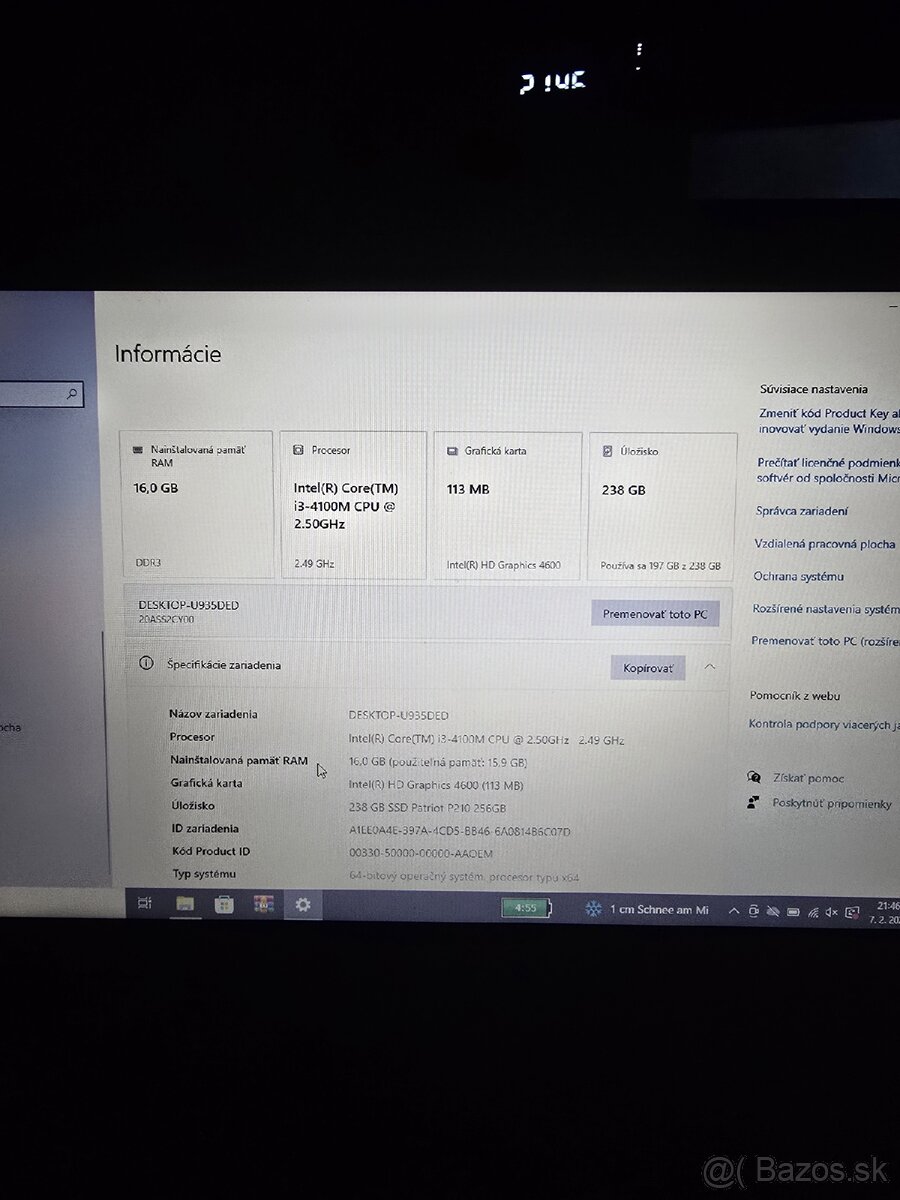 Lenovo Thinkpad 250GB - 4