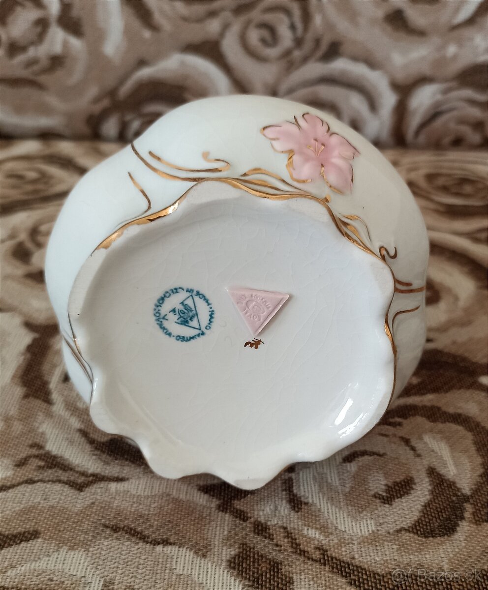 Royal dux váza + darcek - 4