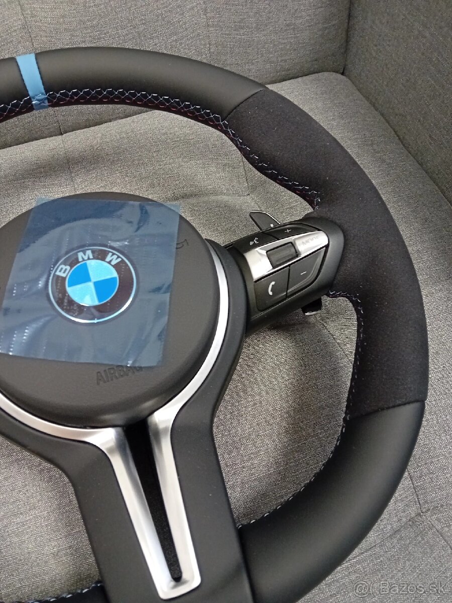 Športový alcantara BMW volant - 4