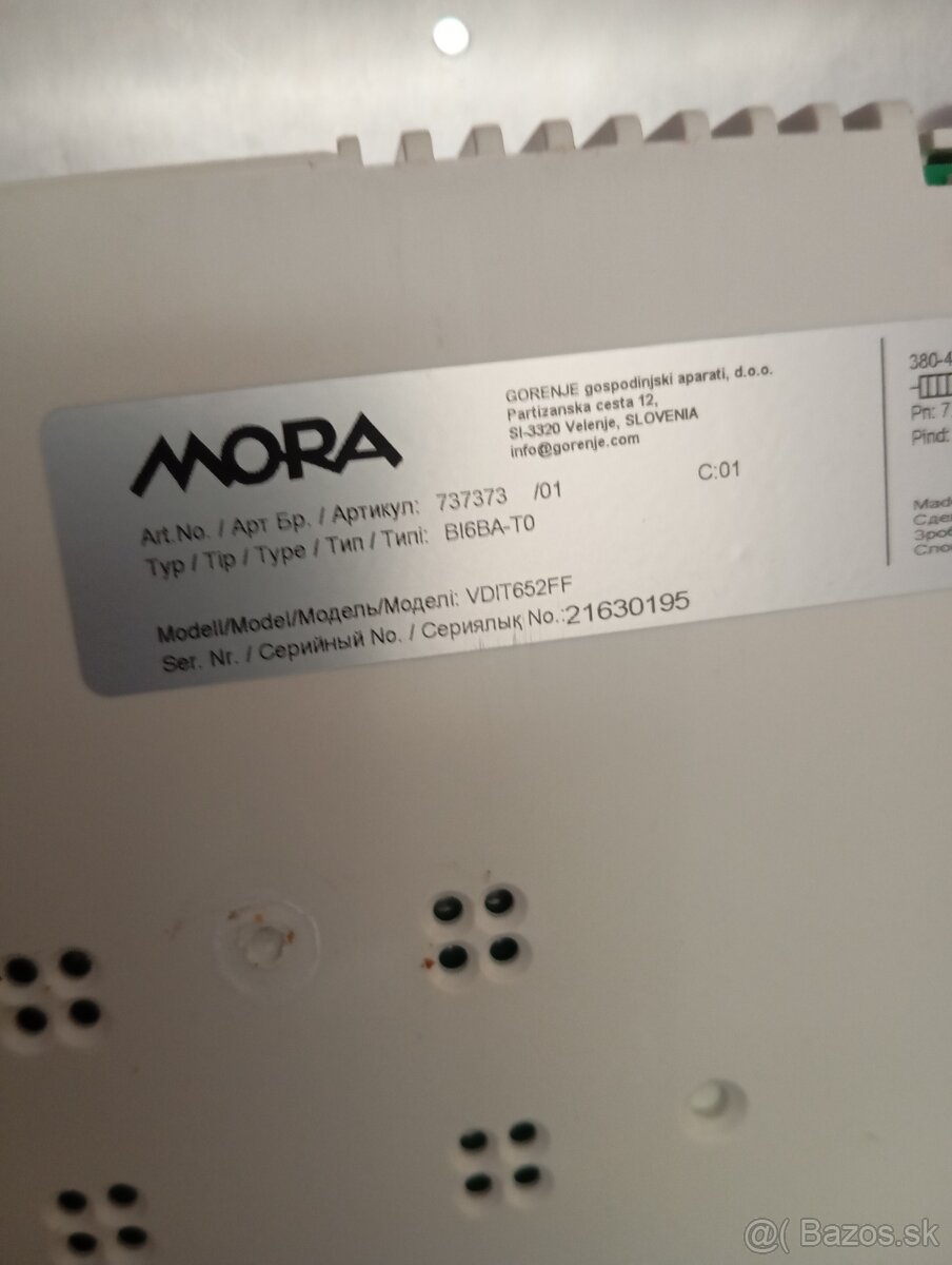 MORA Indukčná varná doska - 4