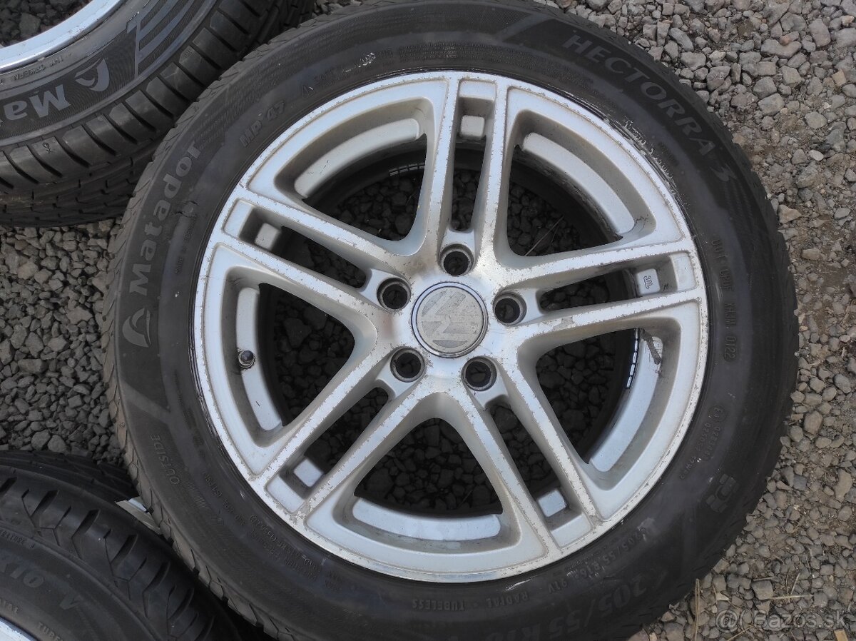 Letná sada 16" 5x112 VW 205/55R16 - 4