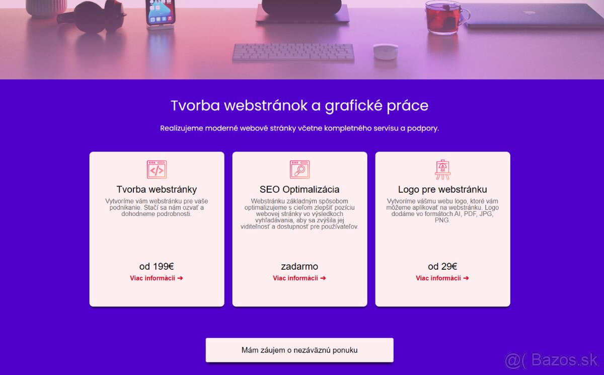 Tvorba webu / webstránky na mieru - 4