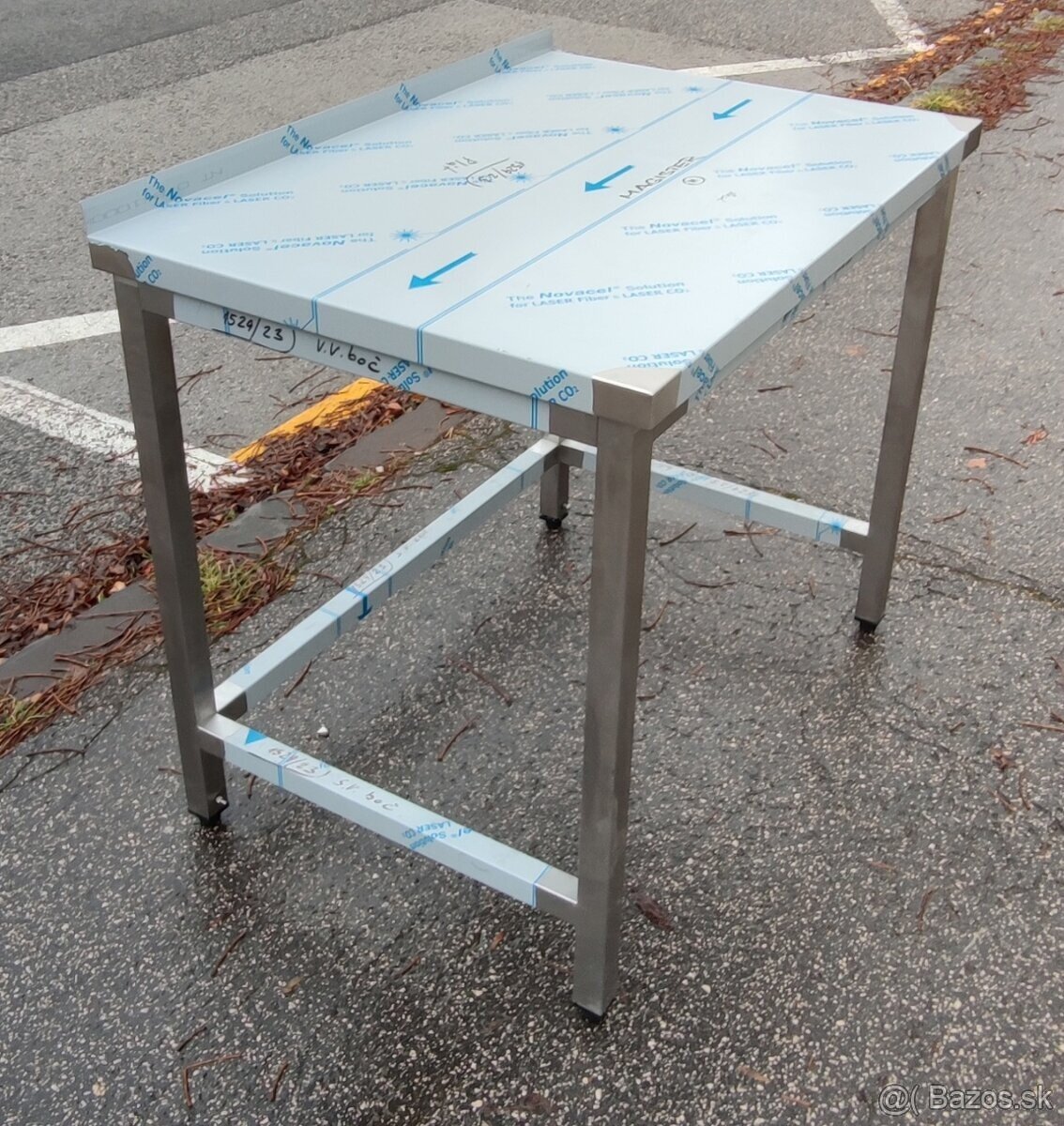 Kuchynské stoly, pracovný nerezový gastro nábytok - 4