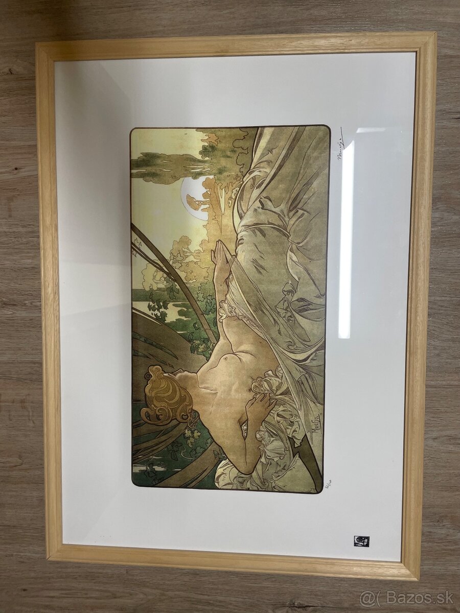 Alfons Mucha 4x jar leto jesen zima certifikat - 4