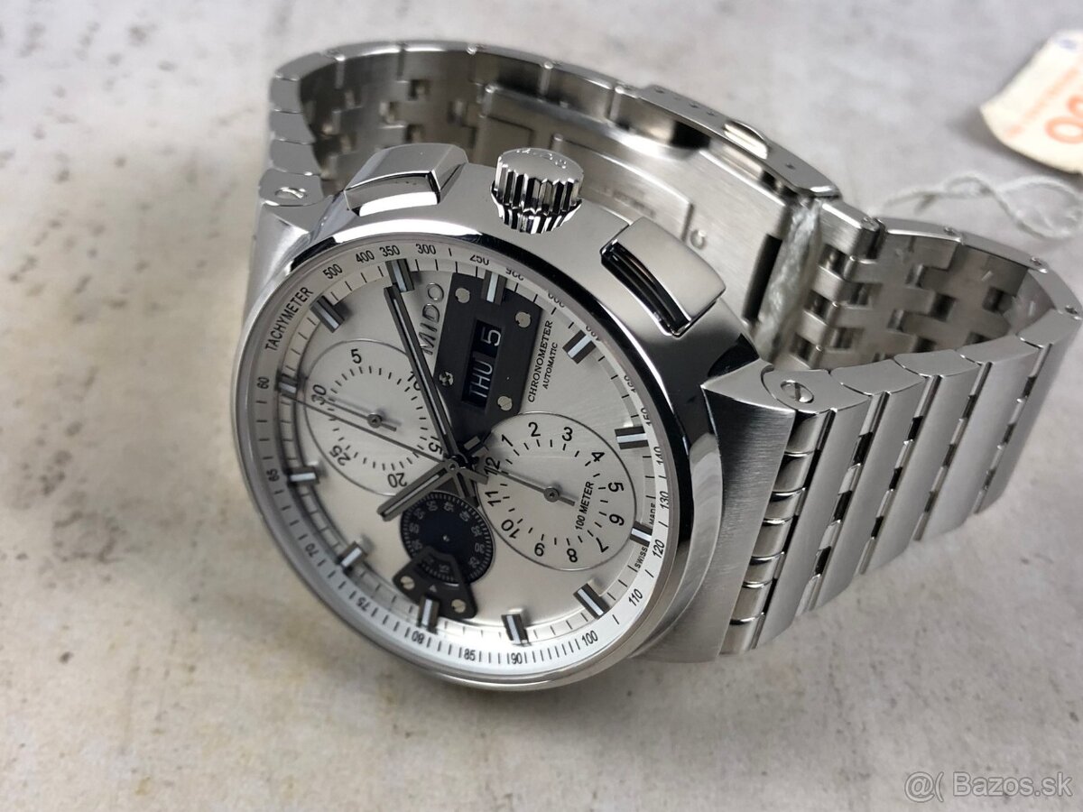 Mido, model ALL DIAL Chronograph, originál hodinky - 4