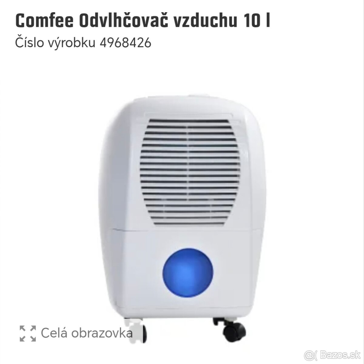Odvlhčovač vzduchu 40m2 - 4