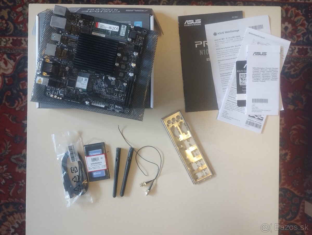 ASUS PRIME N100-D D4-CSM + 16 GB RAM + Intel AC 8260 - 4
