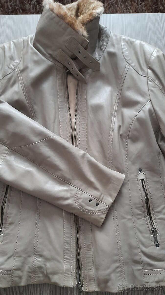 Dámska kožená bunda 46 - 4