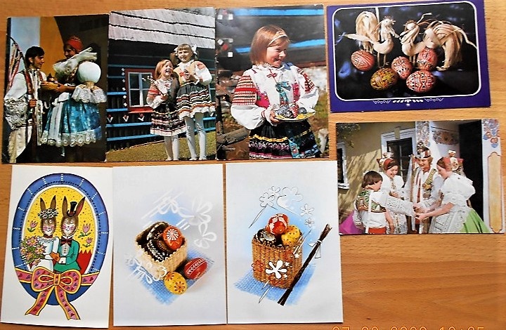 POHĽADNICE, blahoželanie, Veľká noc - 4