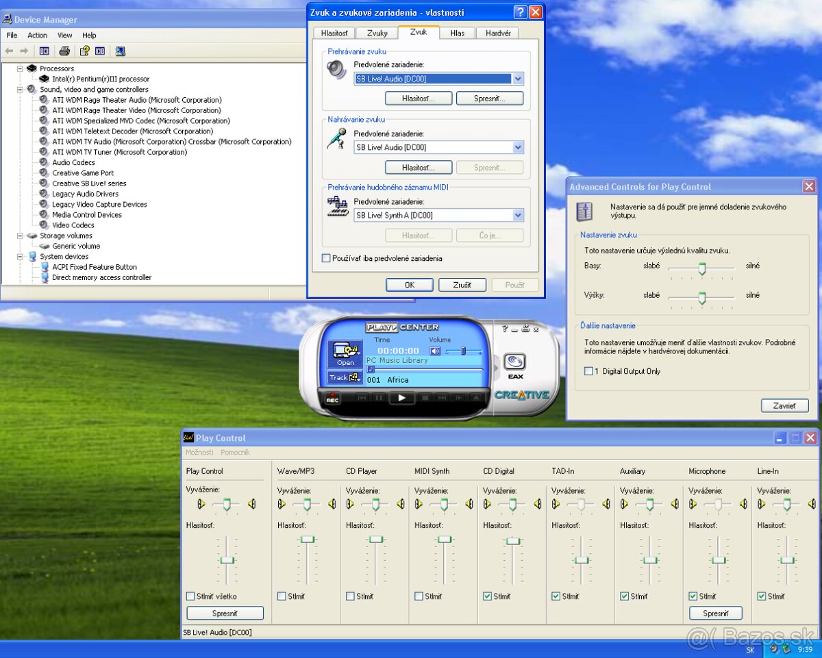 Staršie testované PCI zvukové karty - 4