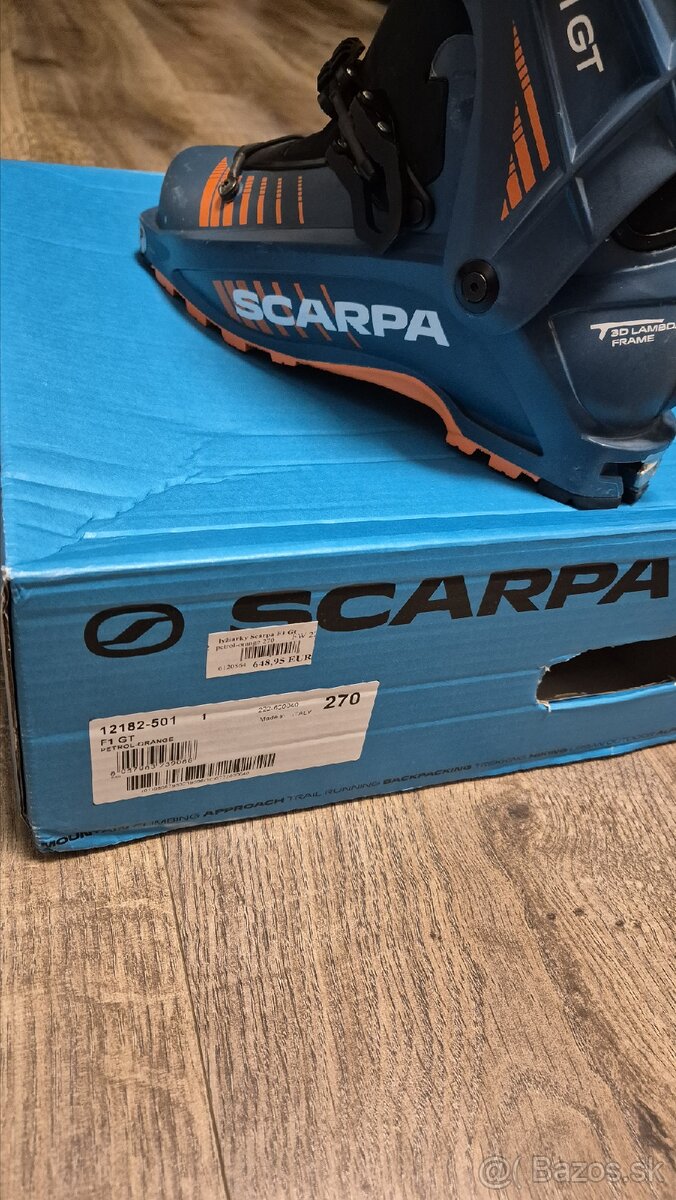 Scarpa F1 GT petrol orange 270 - 4