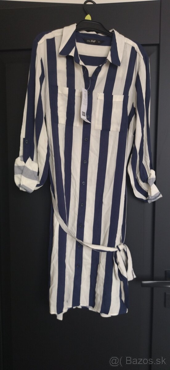 Modro biele šaty - 4