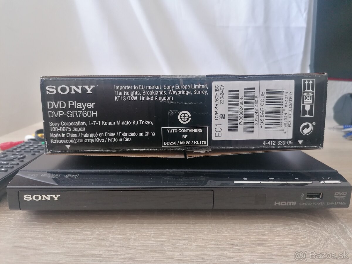 DVD prehrávač Sony DVP 760H - 4